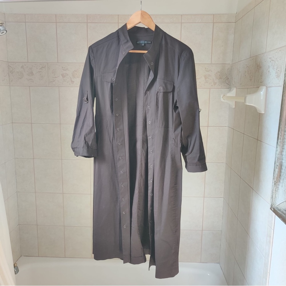 Antonio Melani dress with buckle sleeves